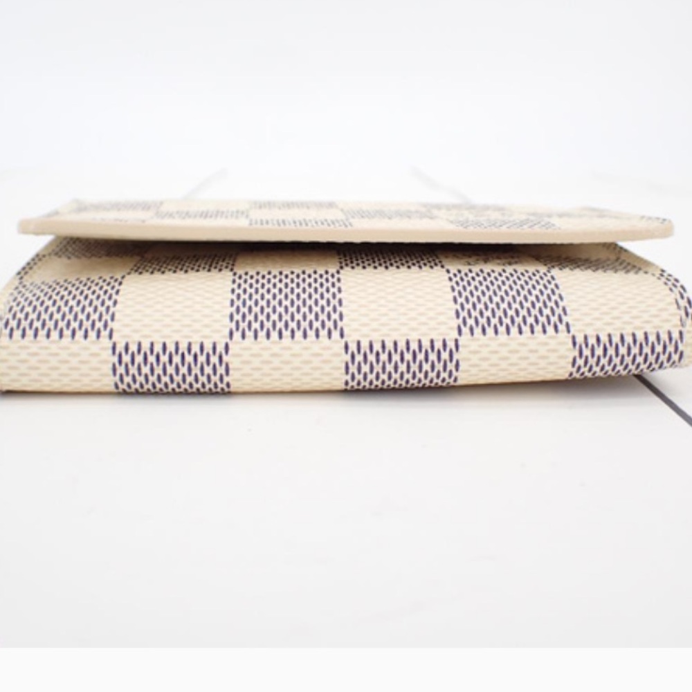 Authentic Louis Vuitton Damier Azur Flap Card Case - Picture 3 of 8